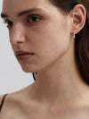 OLIO E ACETO Tanabata Special Collection Sterling Silver Rhodonite Pearl Pendant Earrings OLIO-OA13E22-YF Silver/Pink Orange